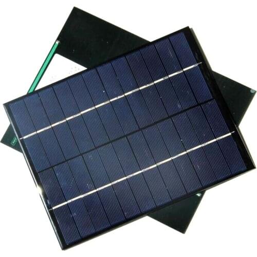 5.2W 12V Mini Solar Panel Polycrystalline Solar Cell Solar Power Battery System Charger 210*165MM 5pcs Free Shipping