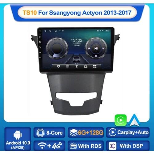 MEKEDE Android 10 Car Gps Multimedia For SsangYong Ssang Yong Actyon 2013 2014 2015-2017 Video Audio Radio Player Navigation RDS