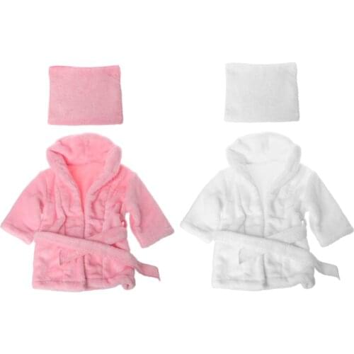 2018 Bathrobes Wrap Newborn Photography Props Baby Photo Shoot Accessories