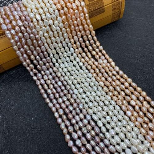 Natural Pearl Freshwater Beads Baroque Three Colors High Quality Used In Jewelry Making DIY Handmade Jewelry Gift Accessories