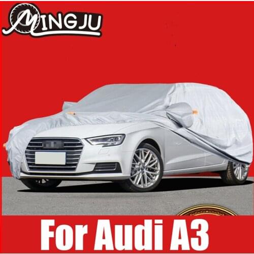 Full Car Covers Outdoor Sun Uv Orotection Dust Rain Snow Protective For Audi A3 8V Oxford Cloth Accessories