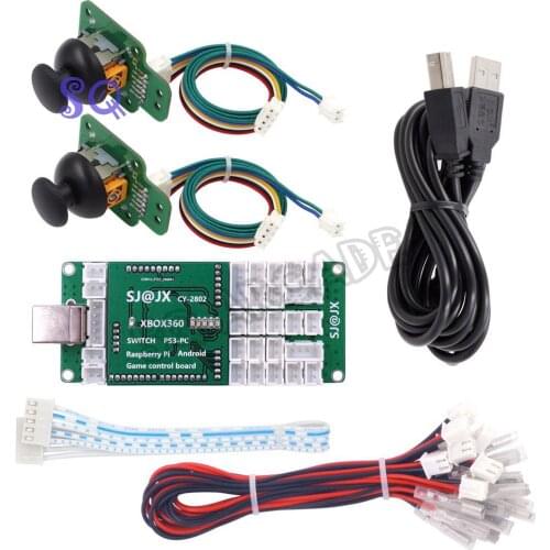 Arcade Game Controller Encoder 3D Analog Stick Senso Joystick Button Gamepad Code Board for Xbox 360 Nintendo Switch PS3 PC