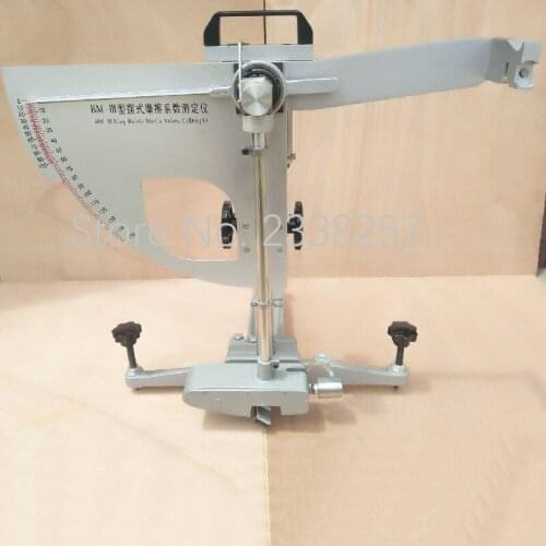 BM-III pendulum friction coefficient tester Pavement detection measuring instrument Asphalt pendulum array array