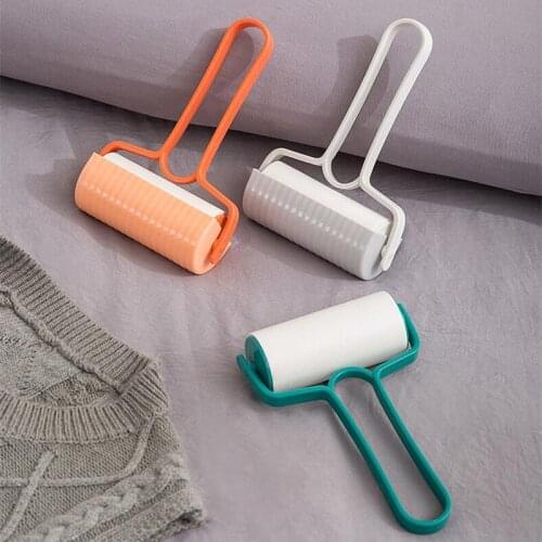 Reusable Lint Remover Sticky PP Dust Wiper Remover Cat dog Pet Hair Remover Cleaning Brush Tools Sticky Roller Brush