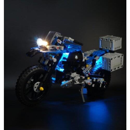 USB Powered LED Lighting Kit For BMW R 1200 GS Adventure 42063 (LED Included Only, No Kit)For Children Kid Educational Toys Gift
