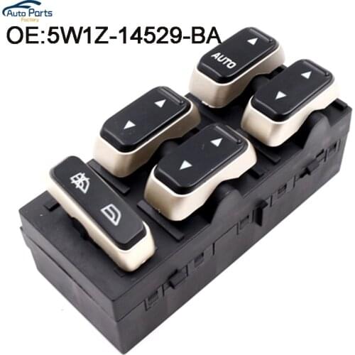 New Automatic Master Window Switch For Ford Lincoln Town Car 2003-2008 5W1Z-14529-BA 4W1Z14529AA 5W1Z14529BA