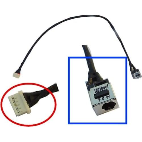 WZSM Brand New DC POWER JACK Cable for LENOVO Z580 Z585