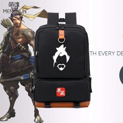 OW heroes Shimada Hanzo backpack OW backpacks game fans gift boyfriend backpack schoolbag NB245