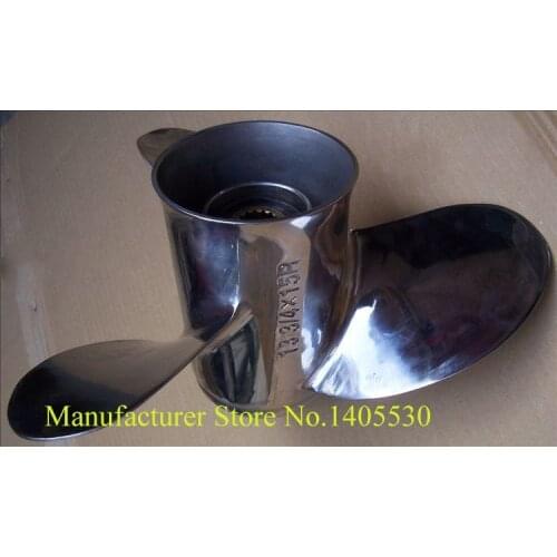 Propeller for Yamaha Tohatsu 2stroke 60-75hp ,4 stroke 90hp outboard motors Model No.133/4x15-R