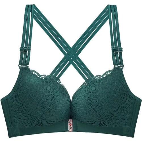 Sexy underwear women lingerie femme top female push up bra Womens underwear standing up sideways