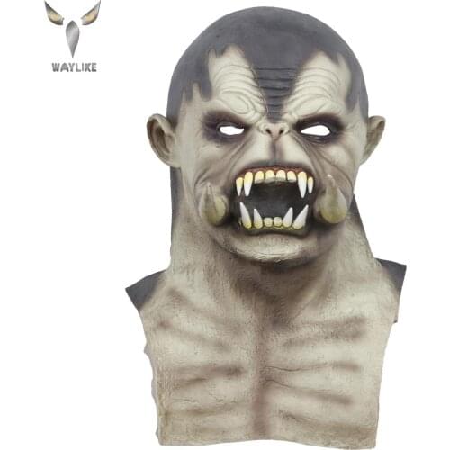 WAYLIKE Reality Adult Party Costume horror mask tusk mask horror Carnival Cosplay mask