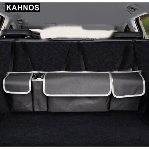 Car Organizer Bag Car Trunk Organizer Waterproof Car Storage Box Large Container Foldable Trunk Bag Car Seat Back Organizer