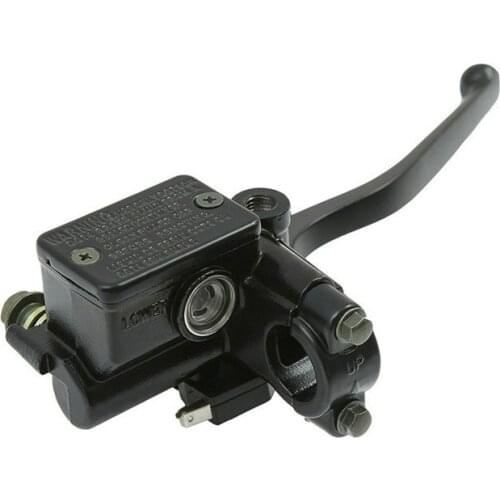 Motorcycle Brake Pump Front Master Cylinder Hydraulic Brake Lever Right For Dirt Pit Bike ATV Quad Moped Scooter Buggy Go Kart