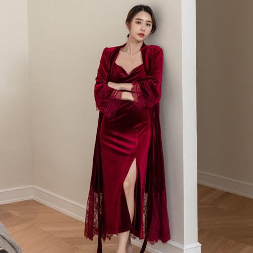 UVRCOS Women's Velor Robes