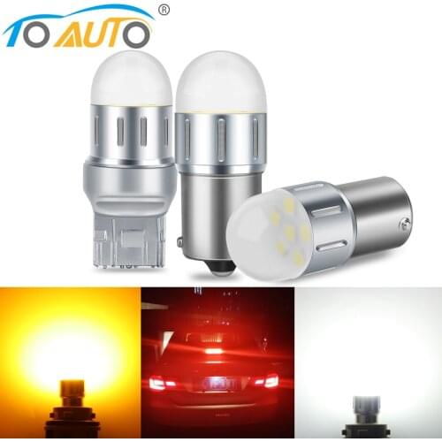 1Pc P21W PY21W P21 5W LED Bulb 1156 1157 BA15S BAU15S BAY15D BA15D Led Car Signal Lamp R5W R10W DRL Daytime Running Light Auto