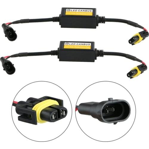 2PCS Error Free Canbus Decoder for LED Car Headlight H4 H7 Bulb Kits for Auto Fog Lamps H11 9005 9006 Error Warning Canceller