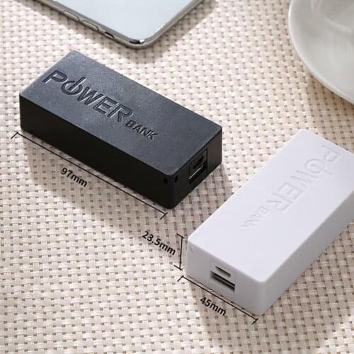 2 Slots 18650 DIY Battery Box 5600mAh USB Power Bank Battery Charger Case For iPhone Smart Phone MP3 Electronic Mobile Charging