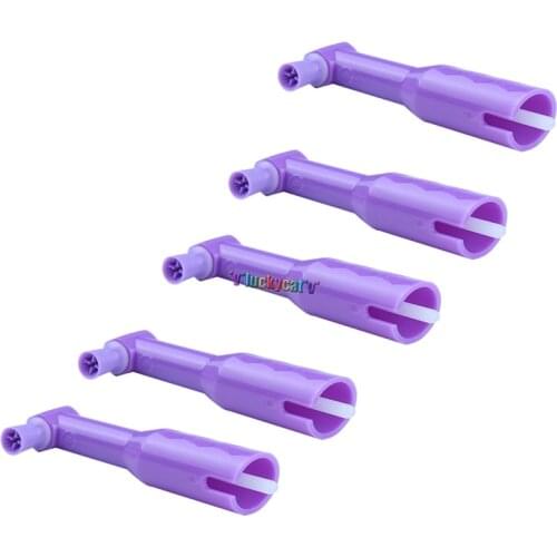 50pcs Purple Dental Disposable Pro Angle Prophy Angles ANGLES CUP New Brand