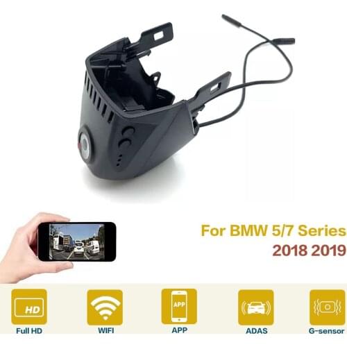 Car DVR Wifi Video Recorder Dash Cam Camera High Quality Night Vision Full Hd For BMW 5/7 Series 2018 2019