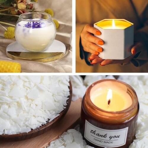Pure Natural coconut wax DIY handmade scented coconut wax material homemade scented candle holiday candle Handmade Gift
