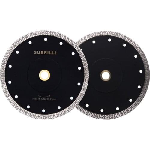 7 Inch 180mm X Shape Diamond Saw Blade Super Thin Diamond Ceramic Tile 1 piece Hot Sintered Cutting Disc Circular Disc