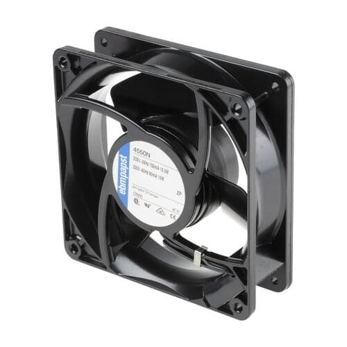 Ebmpapst 4550N size 119 x 119 x 38mm 230 V AC cooling fan air flow 145m3/h 2550rpm Compact fan