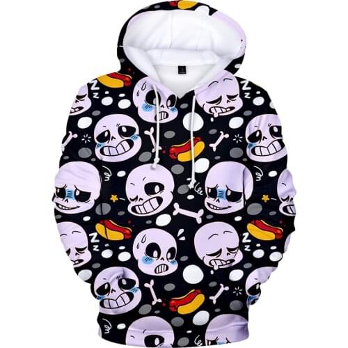 Hot game plot Undertale Children Hoodies Sweatshirt Boys/Girls Kawaii Harajuku Style Kids Hoodie 3D Print Undertale Kids Coats