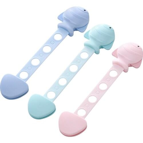 6-piece Multifunctional Adjustable Child Safety Locks Infant Baby Anti-pinch Drawer Lock Refrigerator Lock