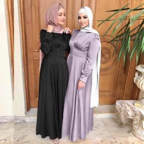 Muslim Dress Women Ramadan Eid Abaya Dubai Turkey Long Dress Islam Clothing Dresses Abaya for Women Vestidos Robe Vetement Femme