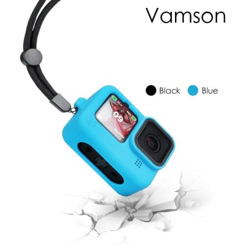 Soft Silicone Case for GoPro Hero 9 Case Protector Full Cover for Go pro 9 Camera Accessories Skin Shell VP662
