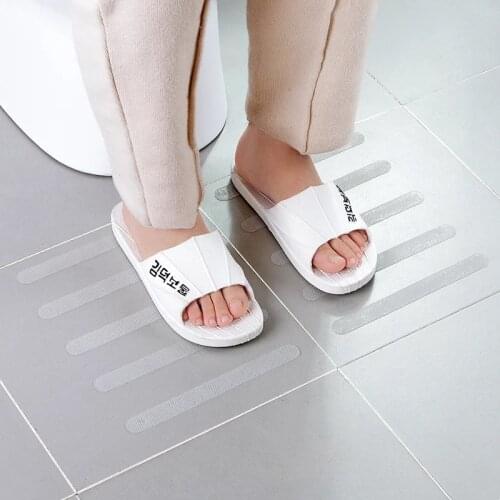 Self-adhesive Transparent Waterproof Anti-skid Strips Bathroom Kitchen Stickers Bathtub Stairs Floor Non Slip Safety Strip Bath