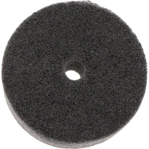 Grey 3'' Nylon Fiber Wheel Replacement Grinding Wheel Metal Dust Remove
