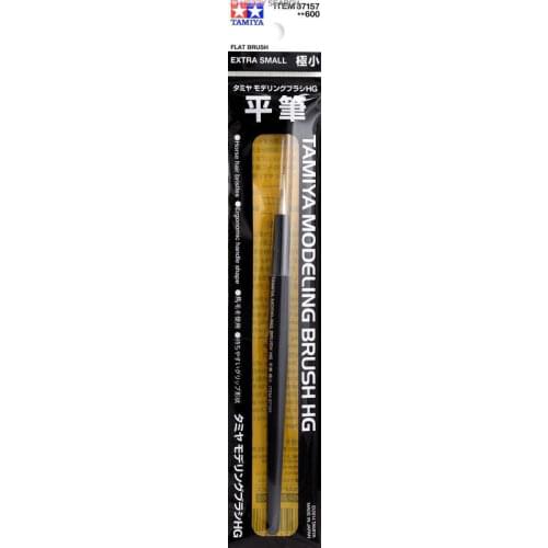 Tamiya #87157 Modeling Brush [HG] Flat Brush (Extra Small)