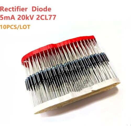 10PCS/LOT 5mA 20kV High Voltage Diode HV Rectifier 2CL77