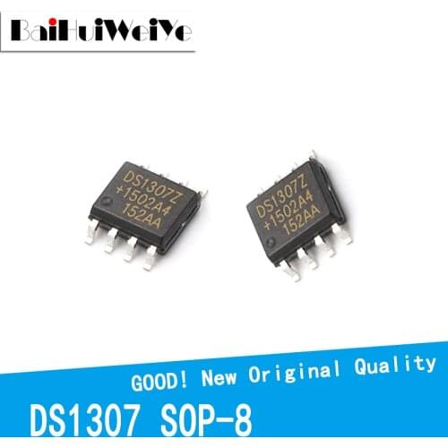 10PCS/LOT DS1307 DS1307Z DS1307ZN DS1307N 1307Z 1307ZN SMD SOP-8 SMD SOP8 New Original Good Quality Chipset