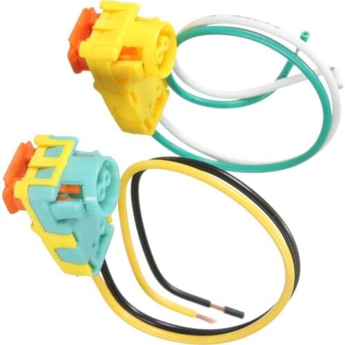 2PCS High Quality Car Safety Spring Wire Plug Connectors For Sonata