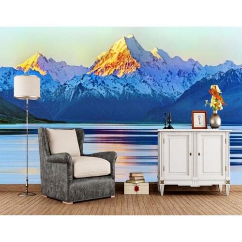 Custom 3d wallpaper, natural landscape mural for living room bedroom sofa background decorative wallpaper