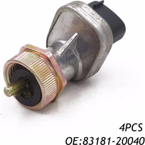 4PCS Odometer Speed Sensor 83181-20040 for TOYOTA Land Cruiser Lexus LX450 Isuzu 8973657430 8972565260 8971297270 949973-0510