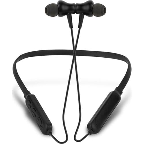 ZXQ B200 Neckband Wireless Headphones Magnetic Earbuds with Microphone HD Sound woofer Bass Sweatproof Sport Earphone