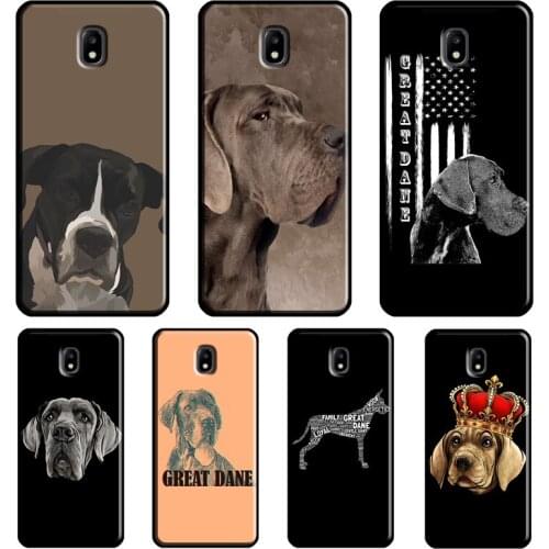 Great Dane Dog Case For Samsung Galaxy J5 J1 J3 J7 A3 A5 2016 2017 J4 J6 J8 A8 A6 Plus A7 A9 2018 Cover