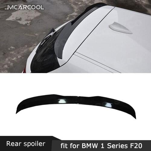 For F20 Rear Roof Spoiler For BMW 1 Series F20 F21 116i 120i 118i M135i Spoiler 2012-2018 Max Style Window Side Wings