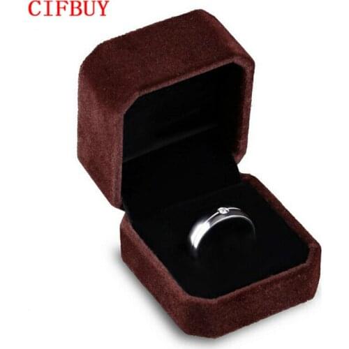 CIFBUY Velvet Jewelry Gift Box Without LOGO For Drop shipping 3 size Options HH174