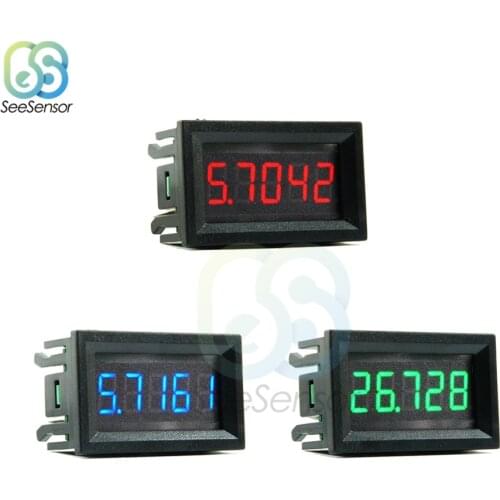 DC 0V to 33V Digital Voltmeter Voltage Panel Meter Red/Blue/Green 0.56" LED Display Voltage Tester Detector