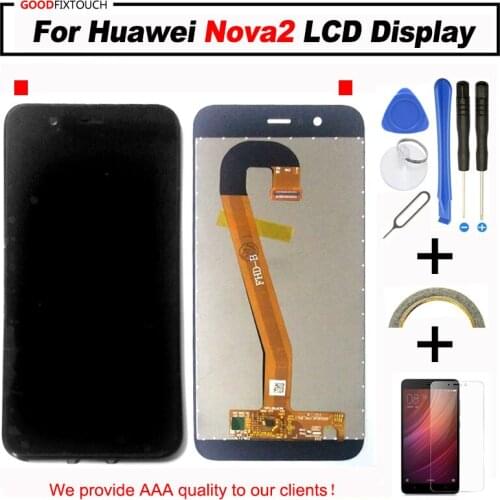 For Huawei Honor Nova2 Plus Nova 2 Plus PIC-AL00 LCD Display Touch Screen Digitizer Assembly For Nova2plus LCD with frame