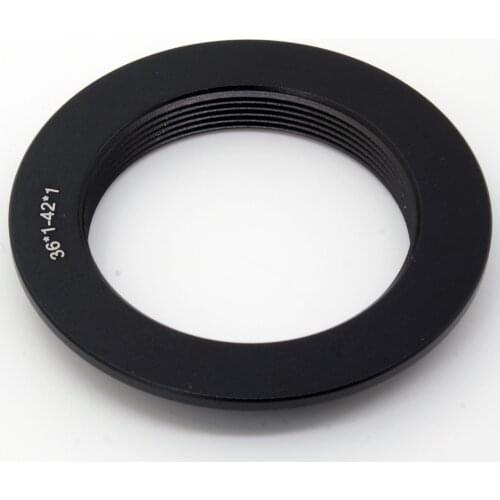 M36-M42 Flange Modify Lens Adapter M36 x1 Female To 42mm x1 Male Screw