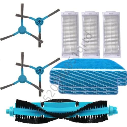 HEPA Filter Roller Side Brush Mop Pads Cloth for Cecotec Conga 3290 3490 3690 3390 Robot Vacuum Cleaner Parts Brushes Filters