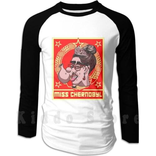 Miss Chernobyl Hoodies Long Sleeve Chernobyl Pripyat Radiation Stalker Nuclear Ukraine Atomic Radioactive