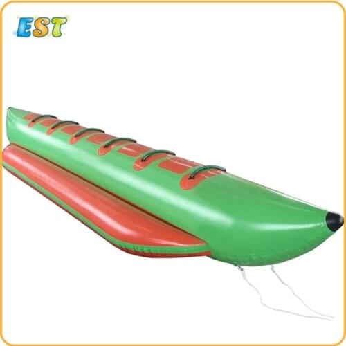 Commercial inflatable fly fish water sports Inflatable Banana Boat Towable Tube For Skiing