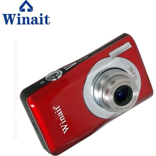 Winait 15 Mega pixels compact digital camera, 5x optical zoom digital video camera