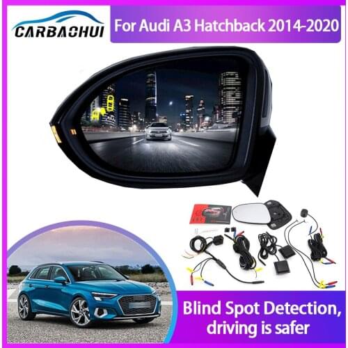 Millimeter for Audi A3 Hatchback 2014-2020 Wave Radar Blind Spot Monitoring BSA BSD BSM Assist Driving Safety Lane Change Assist